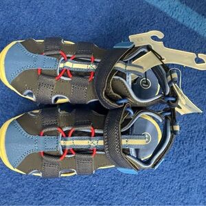 Cat & Jack Blue and Yellow Sandals for Outdoor Adventures